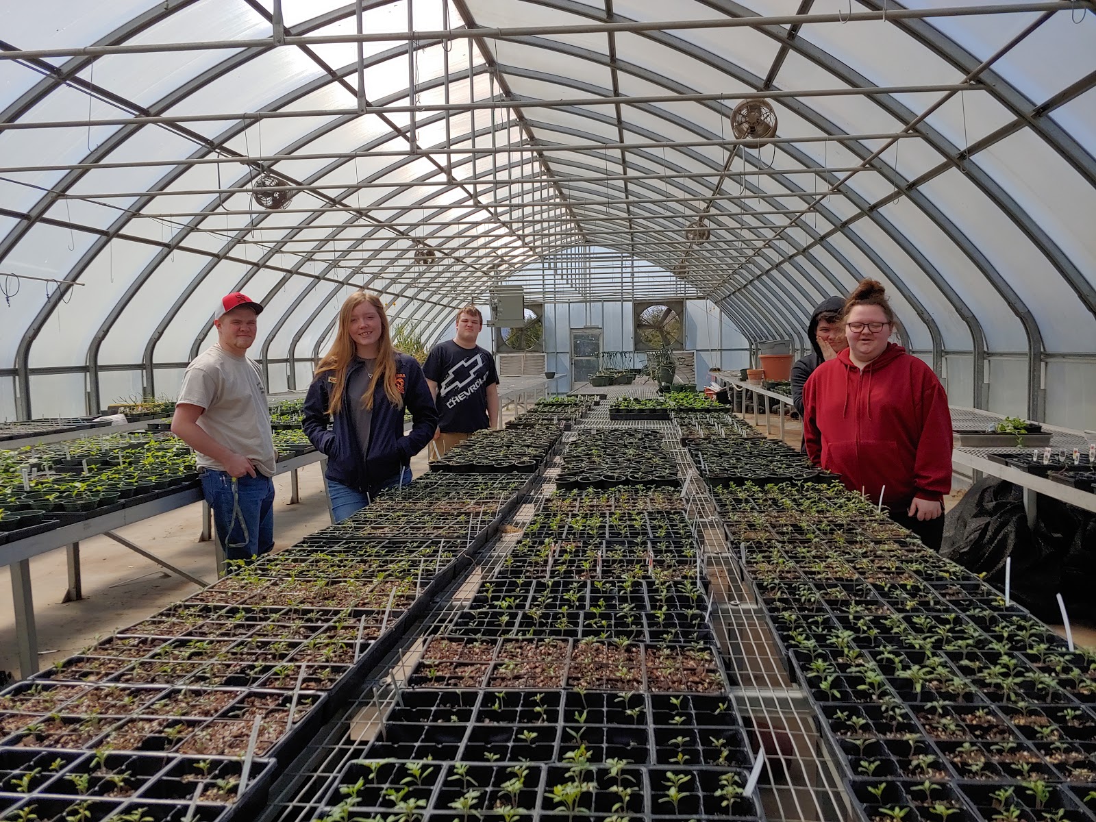 Union County High School Greenhouse is Open Historic Union County